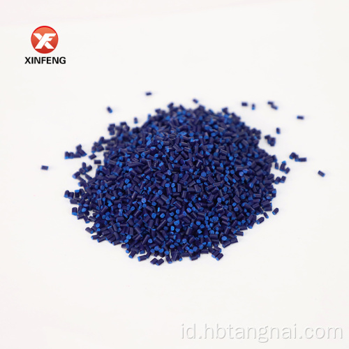 Masterbatch warna biru plastik